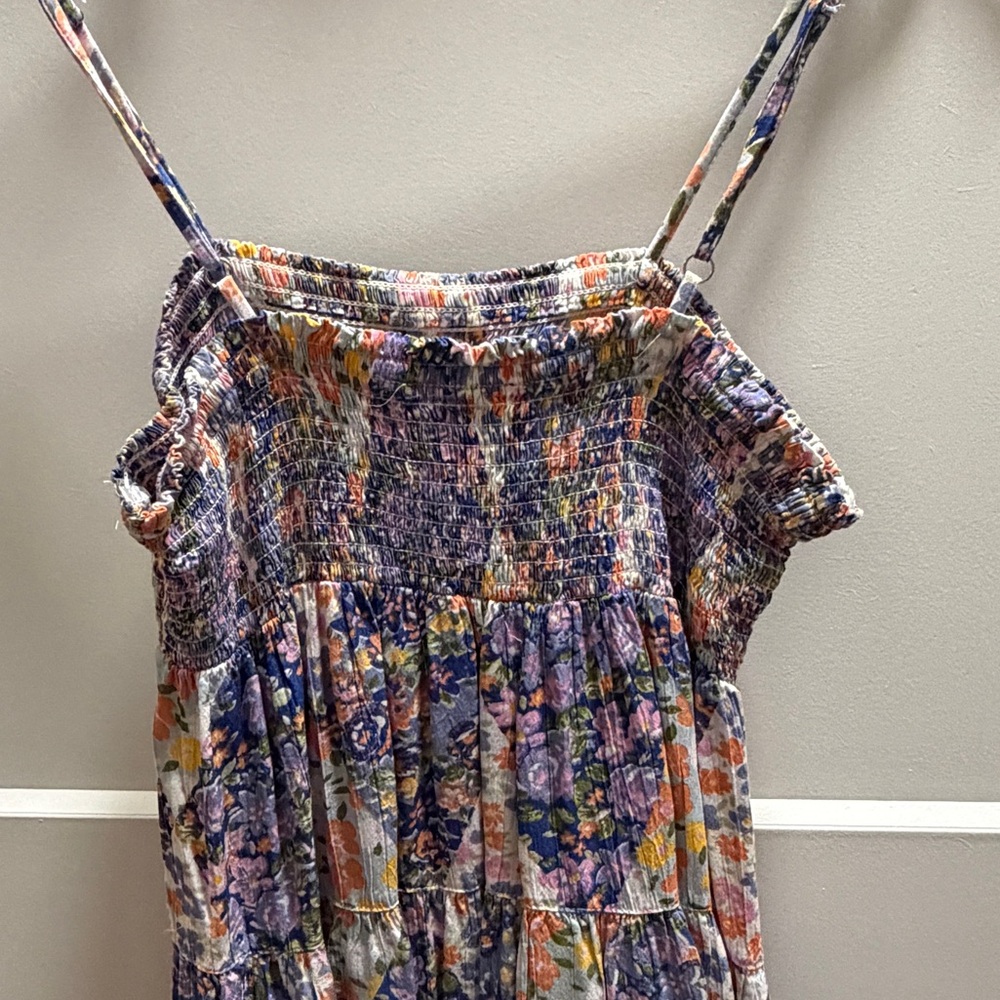Smocked Mini Dress - Picture 3 of 5